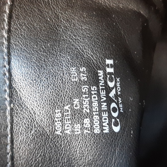 COACH ADELLA ANKLE BOOTS WOMEN'S - Picture 10 of 11